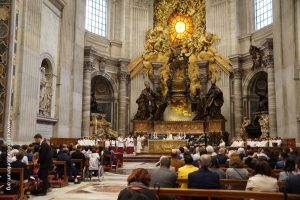 Opening Mass in St Peter's Basilica 2