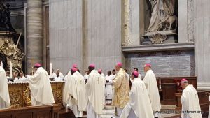 Opening Mass in St Peter's Basilica 6