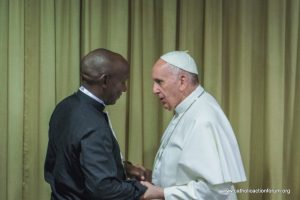 Synod Hall with pope Francis 5