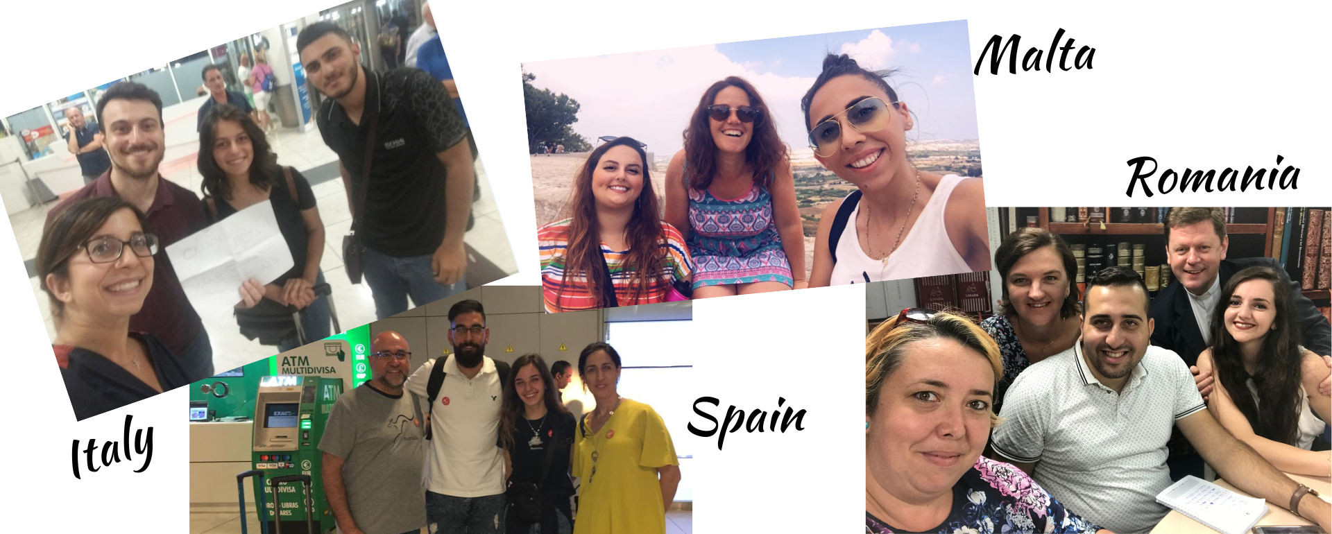 Young people from the Holy Land hosted in four European Countries (Italy, Spain, Romania, Malta)