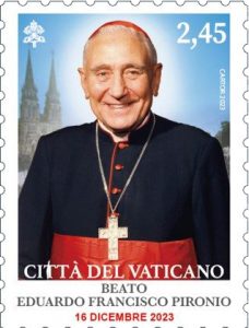 The Vatican issues a commemorative stamp dedicated to Cardinal Pironio. Pironio