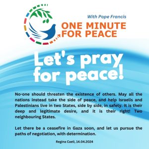 Let's pray for peace