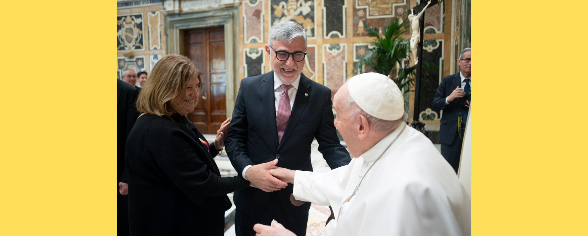 Pope Francis has confirmed Emilio Inzaurraga and Claudia Carbajal as consultors of DLFV